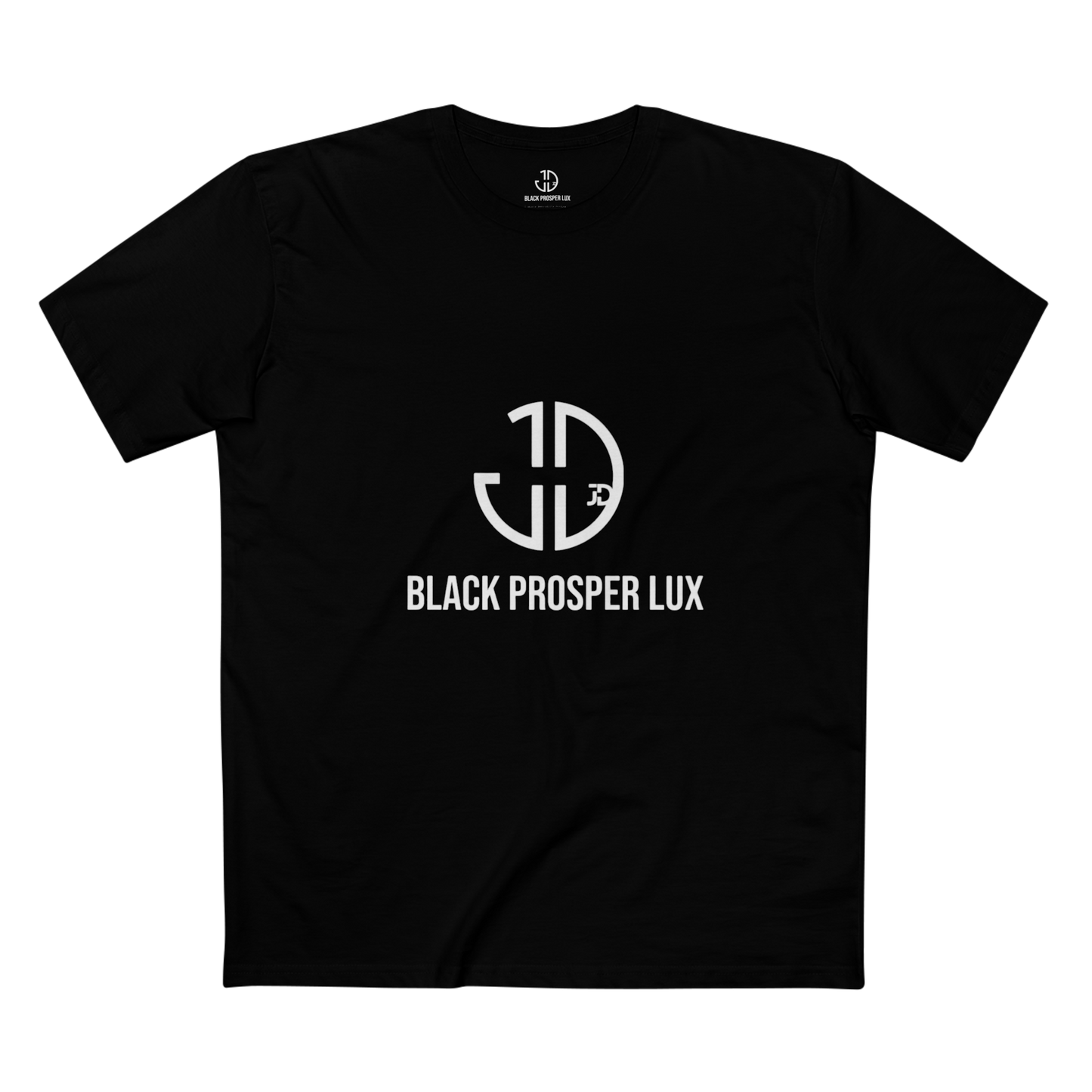 Black Prosper Lux Logo Tee